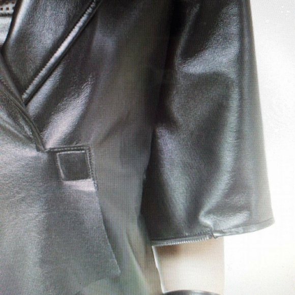 Tov Leather & Swede Jacket Short or Long Sleeve - Picture 6 of 7